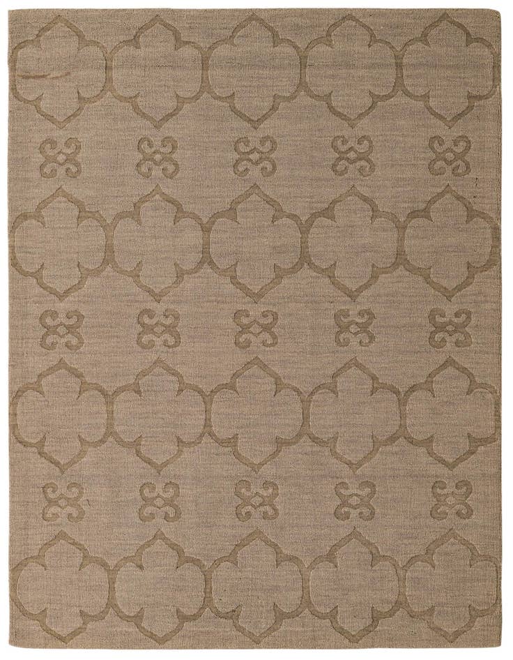 Detail image of 5' 1 x 7' Luna Wool Rug