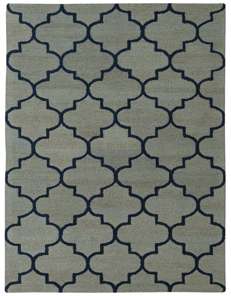 Detail image of 5' x 8' Luna Wool Rug