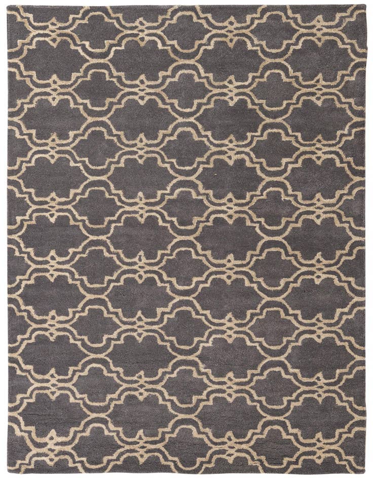 Detail image of 5' x 8' Luna Wool Rug