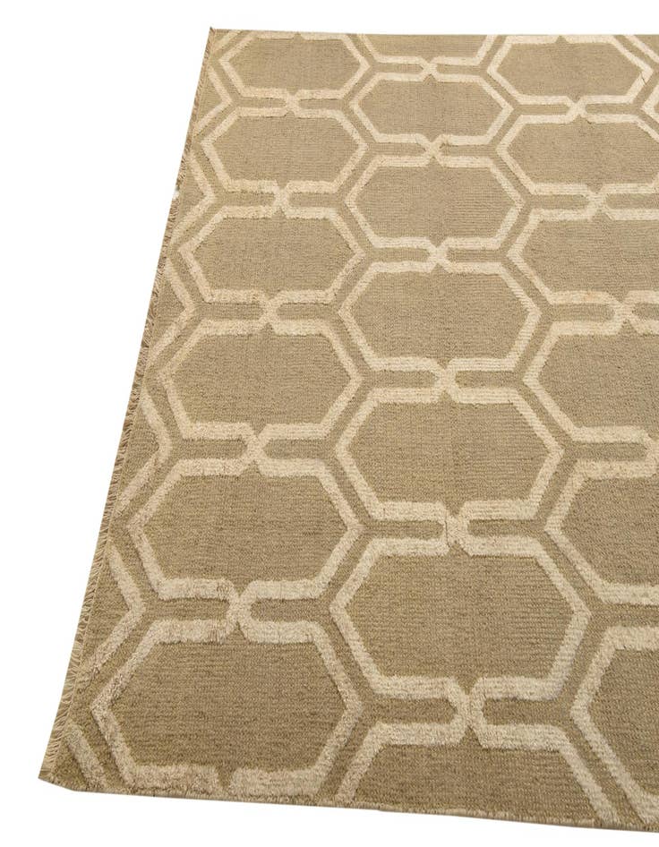 Detail image of 6' x 9' Hand Knotted Luna Rug