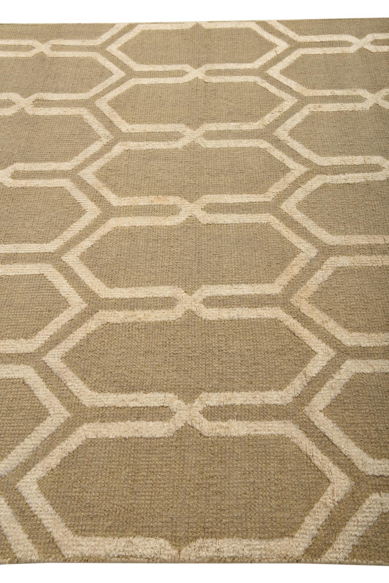 6' x 9' Hand Knotted Luna Rug