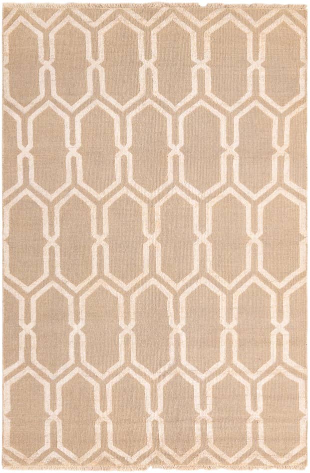 Detail image of 6' x 9' Hand Knotted Luna Rug