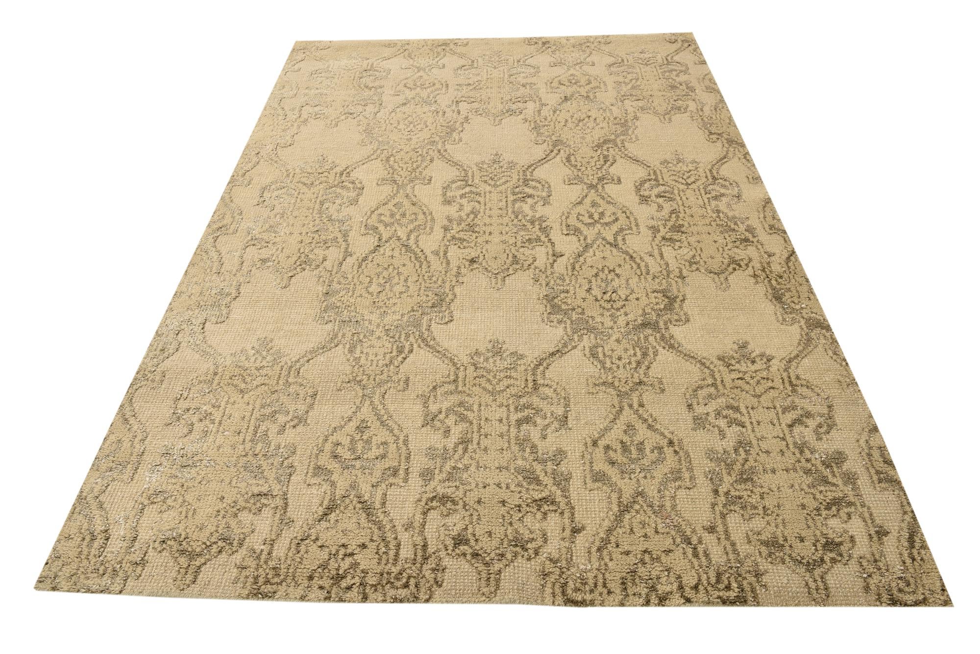 6' x 8' 10 Hand Knotted Luna Rug