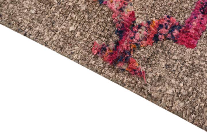 6' 5 x 9' 8 Hand Knotted Luna Wool Rug