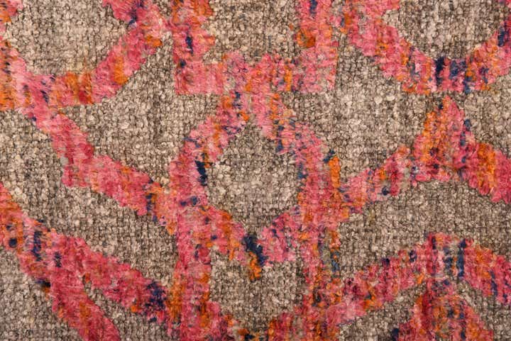 6' 5 x 9' 8 Hand Knotted Luna Wool Rug