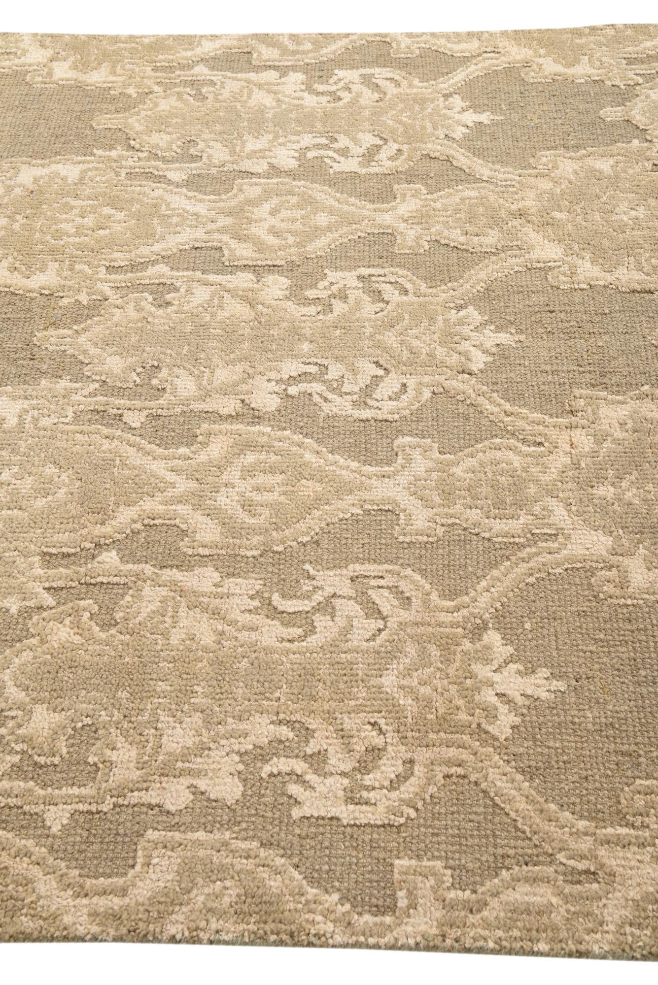 5' 9 x 8' 8 Hand Knotted Luna Rug