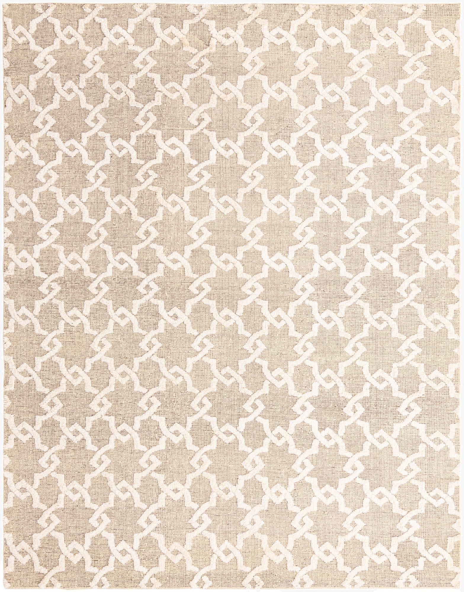 7' 7 x 9' 9  Hand Knotted Luna Rug