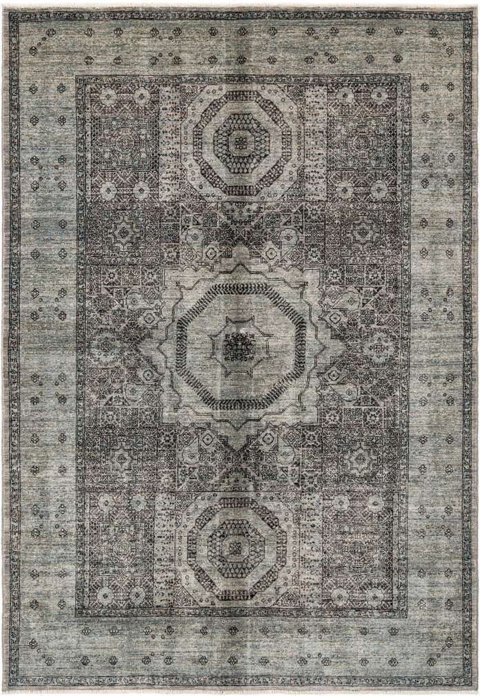 5' 7 x 7' 10 Hand Knotted Mamluk Rug