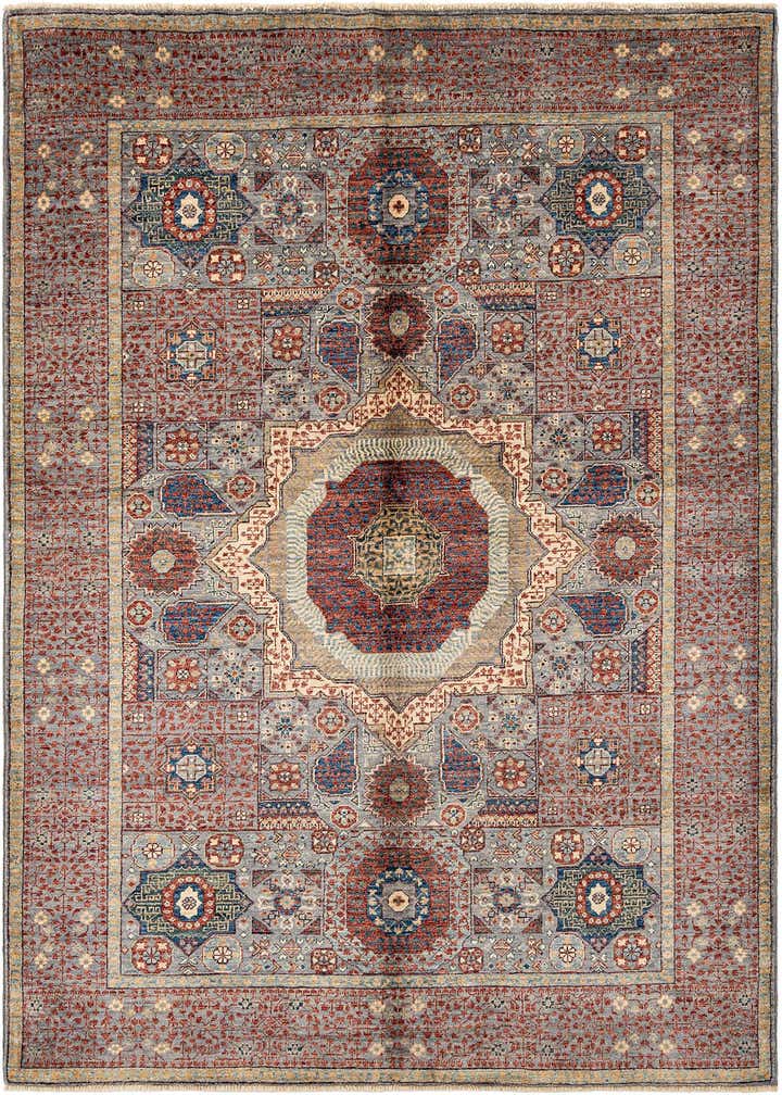 5' 1 x 7' 1 Hand Knotted Mamluk Rug