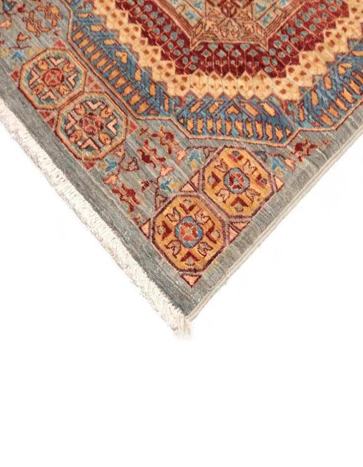 Detail image of 9' x 11' 8  Hand Knotted Mamluk Rug