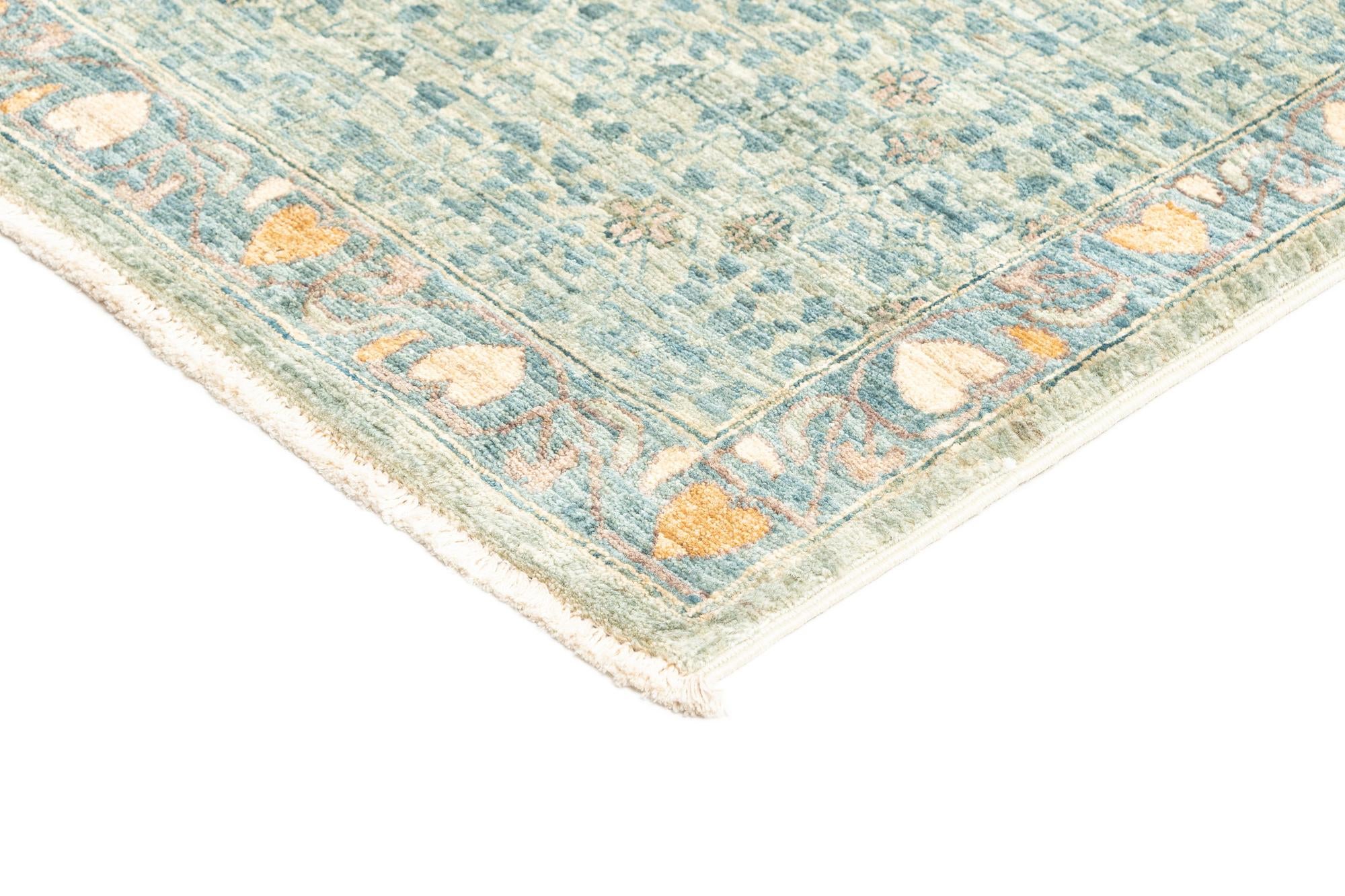 8' 6 x 9' 1 Hand Knotted Mamluk Rug