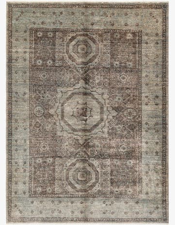 5' 7 x 7' 7 Hand Knotted Mamluk Rug