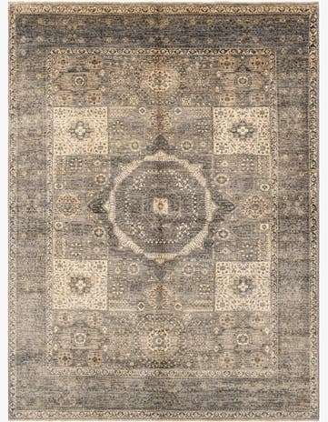 5' 11 x 7' 11 Hand Knotted Mamluk Rug