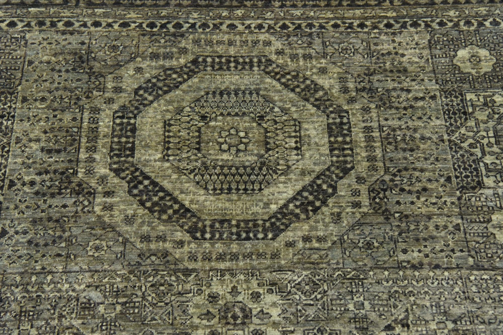 8' 9 x 11' 3 Hand Knotted Mamluk Ziegler Rug