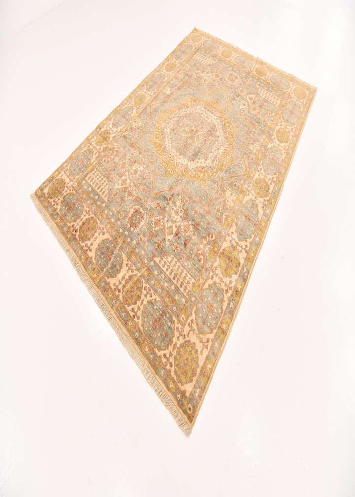 6' 2 x 9' Hand Knotted Mamluk Ziegler Oriental Rug