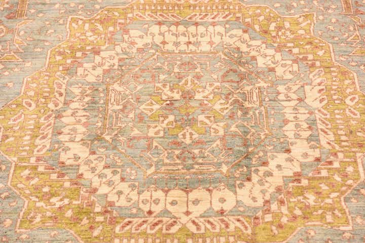6' 2 x 9' Hand Knotted Mamluk Ziegler Oriental Rug