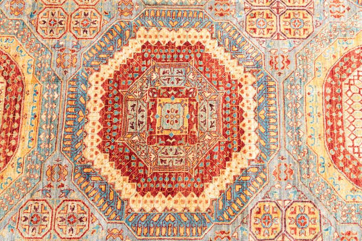 6' 10 x 9' 5 Hand Knotted Mamluk Ziegler Oriental Rug