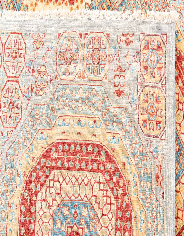 Detail image of 6' 10 x 9' 5  Hand Knotted Mamluk Ziegler Oriental Rug