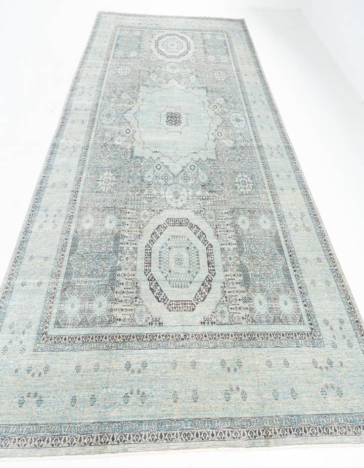 Detail image of 11' 8 x 17' 11  Hand Knotted Mamluk Ziegler Oriental Rug