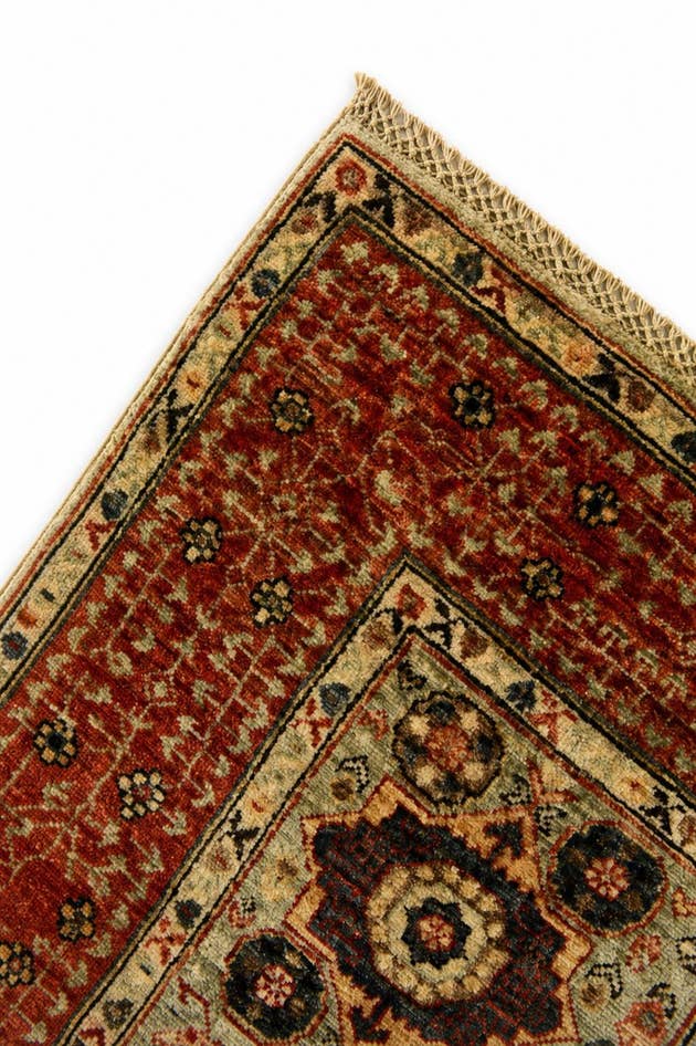 Detail image of 5' 1 x 6' 9 Hand Knotted Mamluk Ziegler Rug