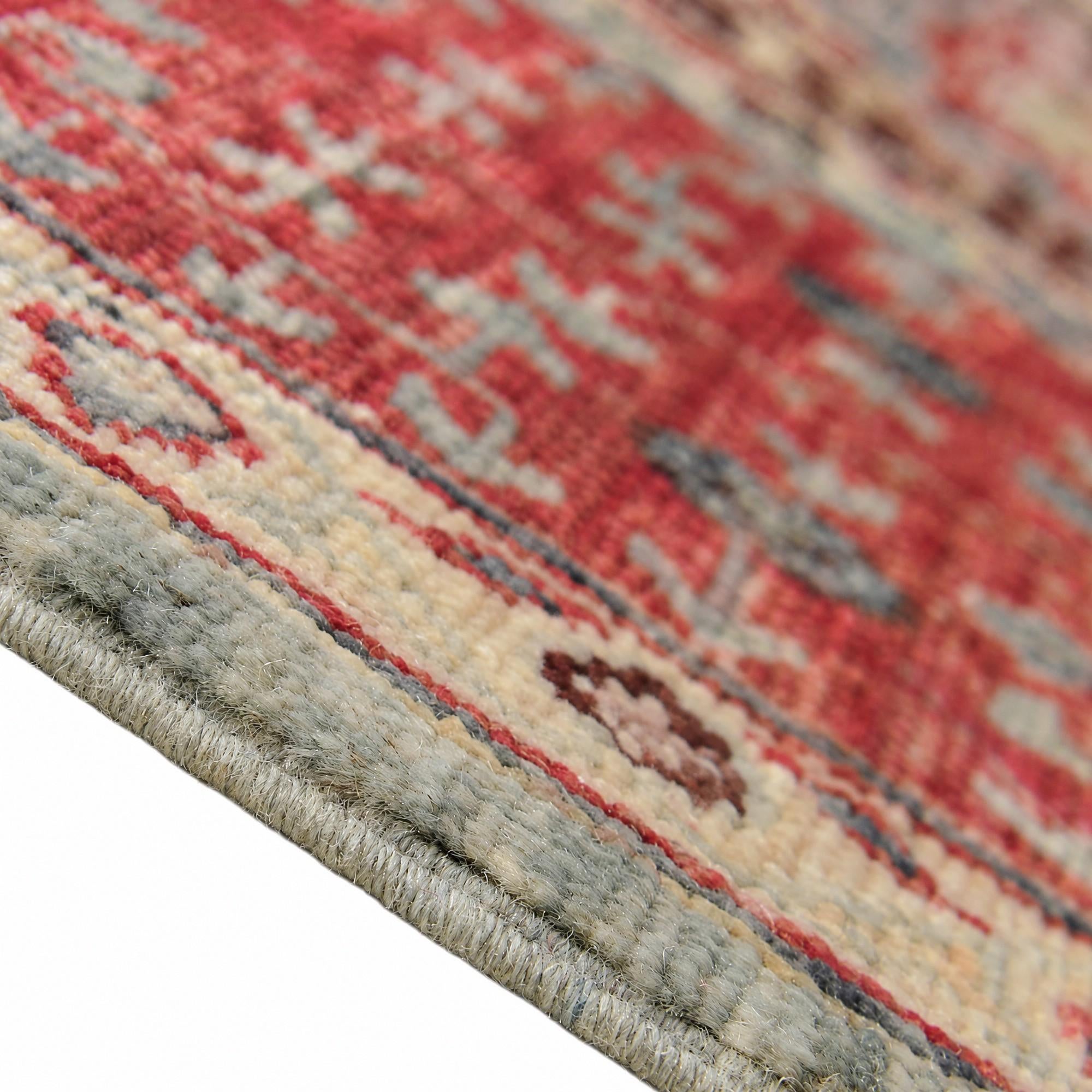 205cm x 300cm Hand Knotted Mamluk Ziegler Rug