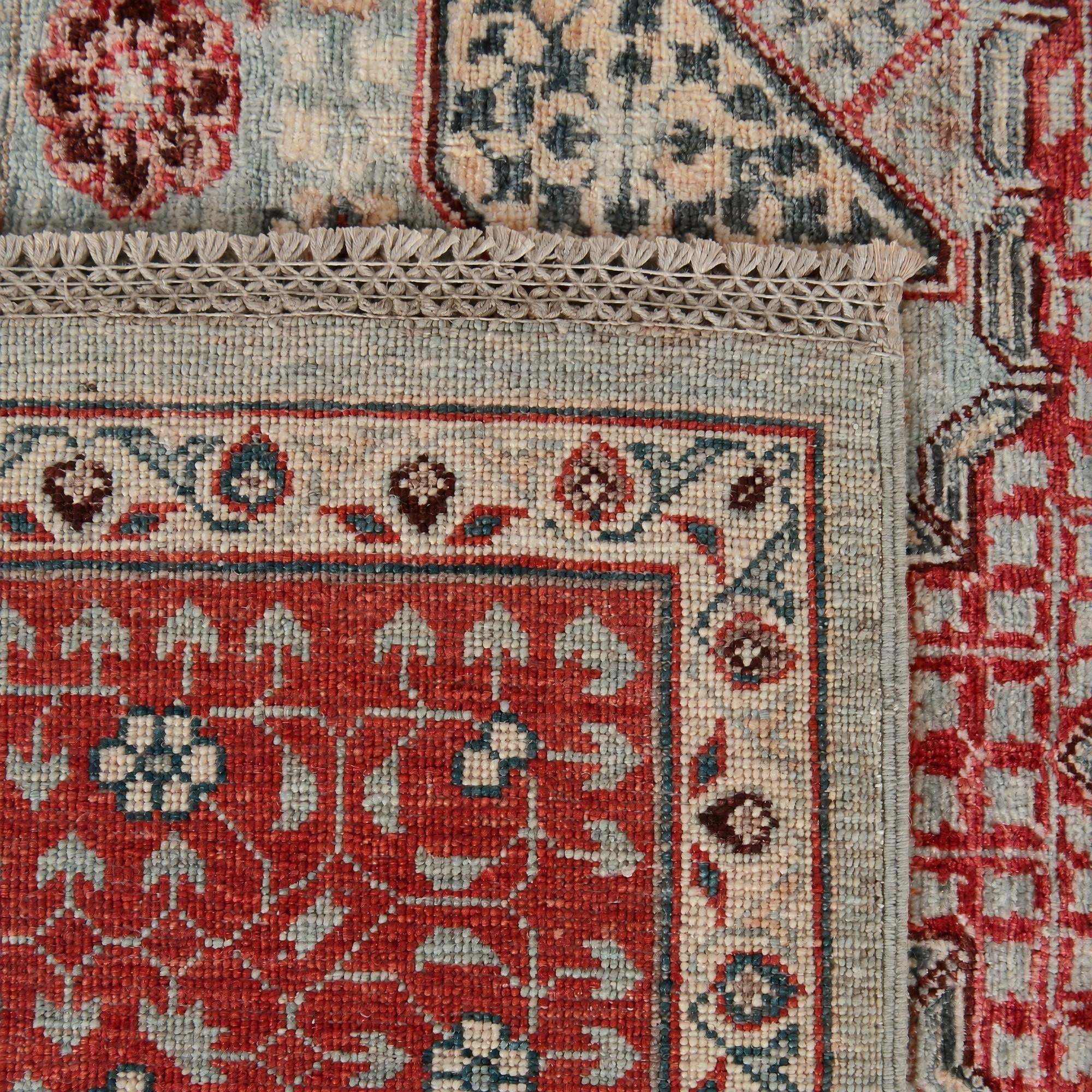 205cm x 300cm Hand Knotted Mamluk Ziegler Rug