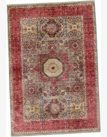 6' 9 x 9' 10 Hand Knotted Mamluk Ziegler Rug