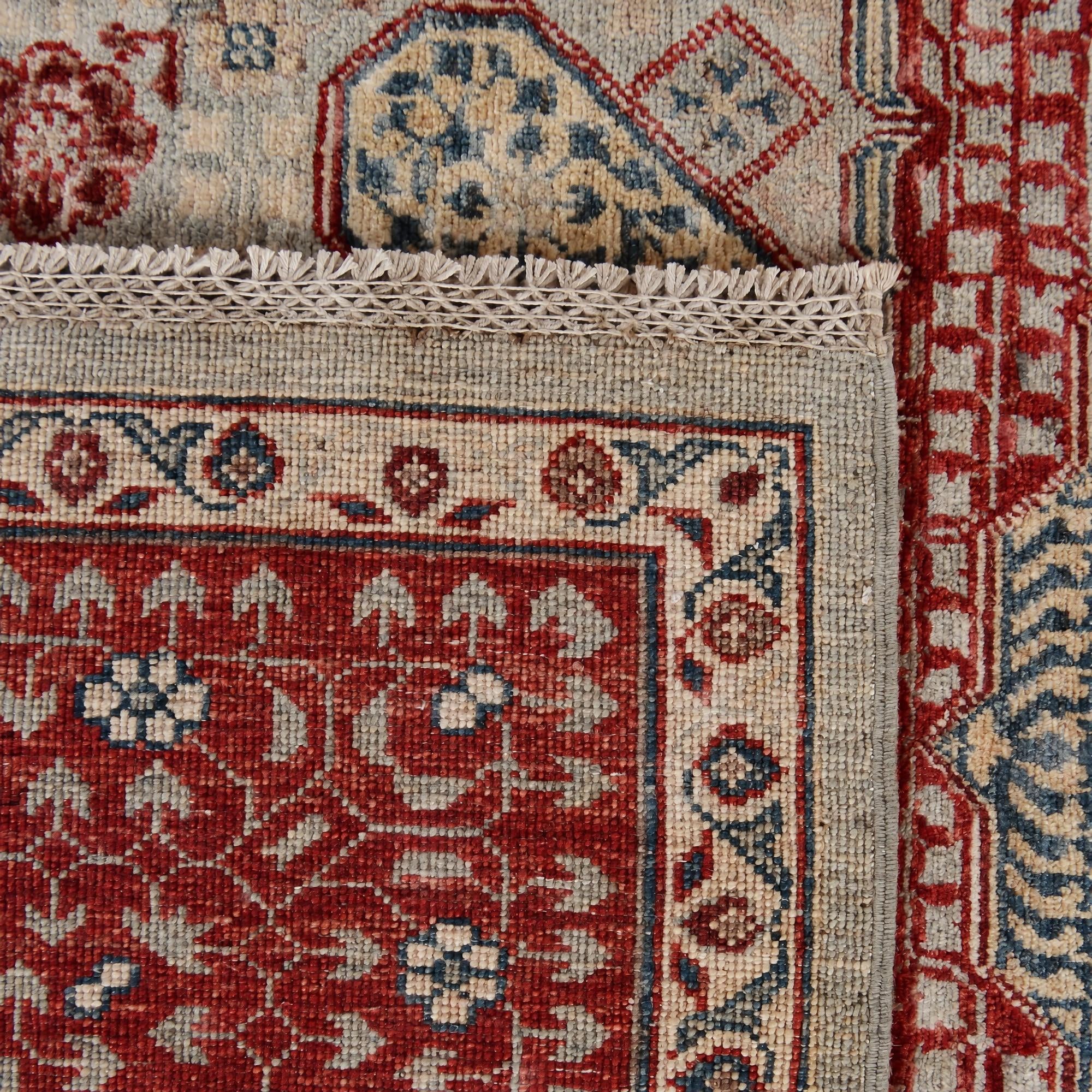 205cm x 295cm Hand Knotted Mamluk Ziegler Rug