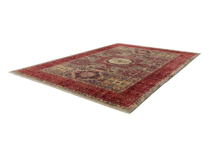 6' 9 x 9' 8 Hand Knotted Mamluk Ziegler Rug