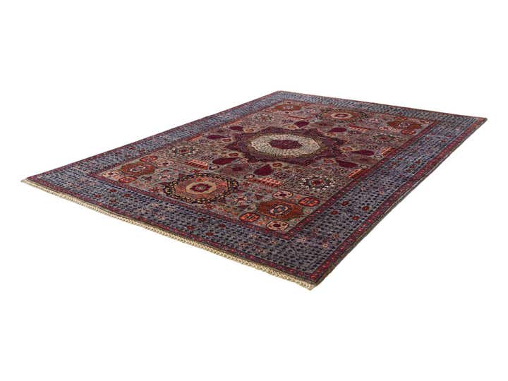4' 11 x 6' 9 Hand Knotted Mamluk Ziegler Rug