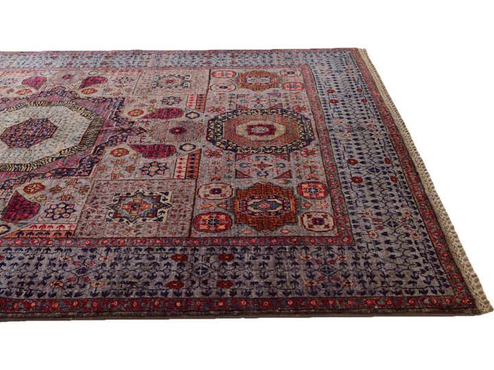 4' 11 x 6' 9 Hand Knotted Mamluk Ziegler Rug