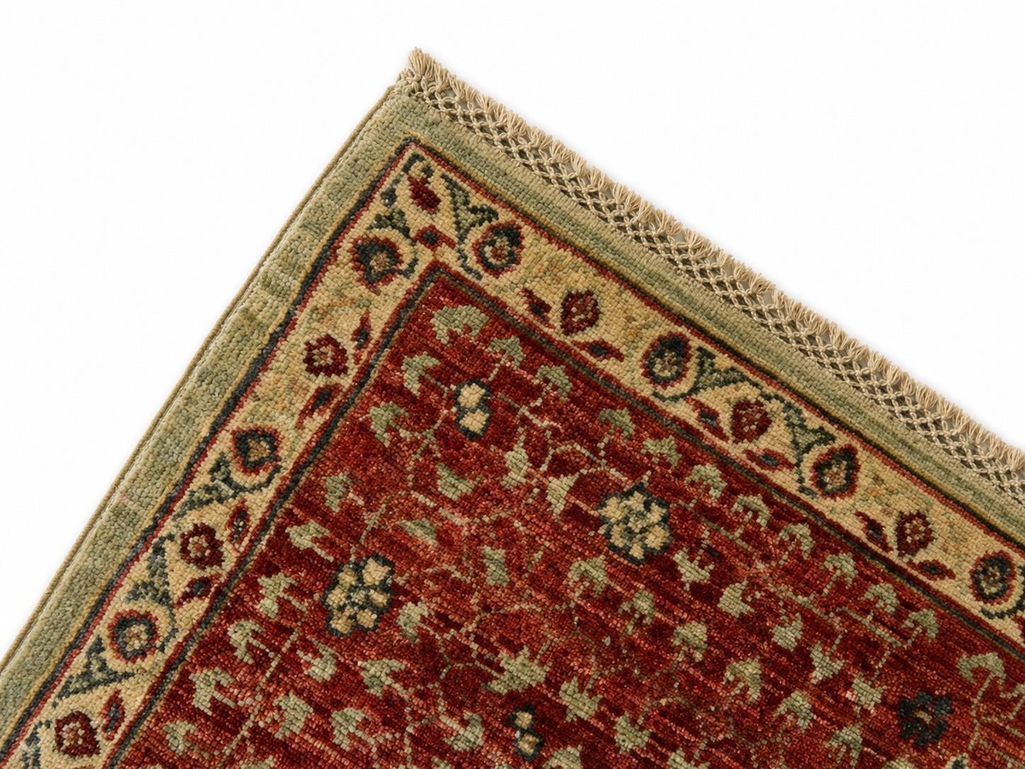 6' 8 x 9' 9 Hand Knotted Mamluk Ziegler Rug
