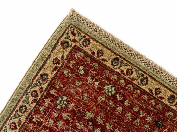 Detail image of 6' 8 x 9' 9 Hand Knotted Mamluk Ziegler Rug