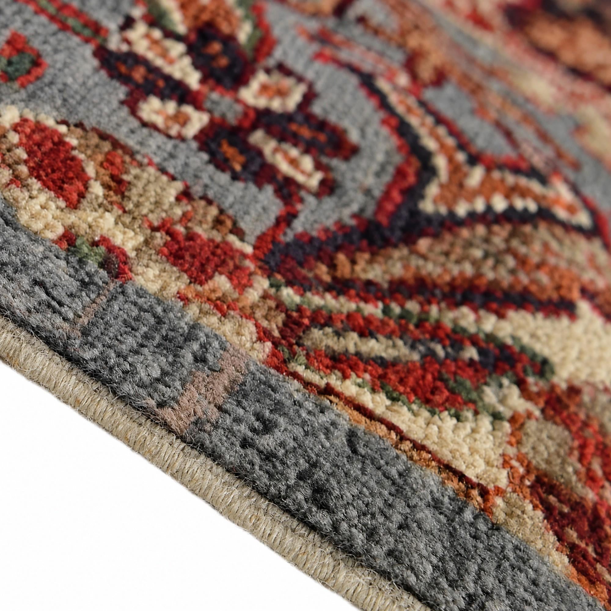 65cm x 95cm Hand Knotted Mamluk Ziegler Rug