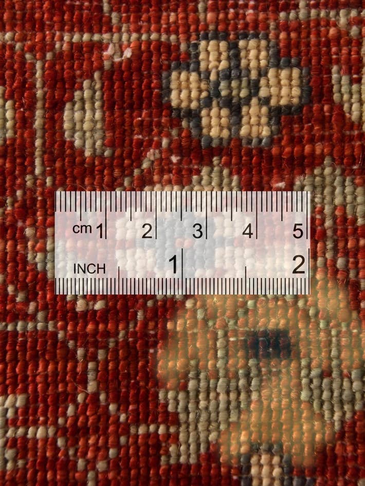 Detail image of 6' 8 x 9' 7 Hand Knotted Mamluk Ziegler Rug