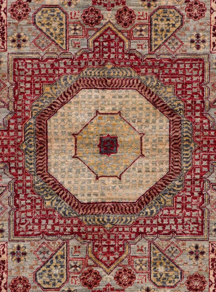 6' 8 x 9' 7 Hand Knotted Mamluk Ziegler Rug