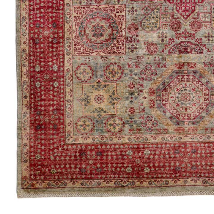 6' 8 x 9' 9 Hand Knotted Mamluk Ziegler Rug