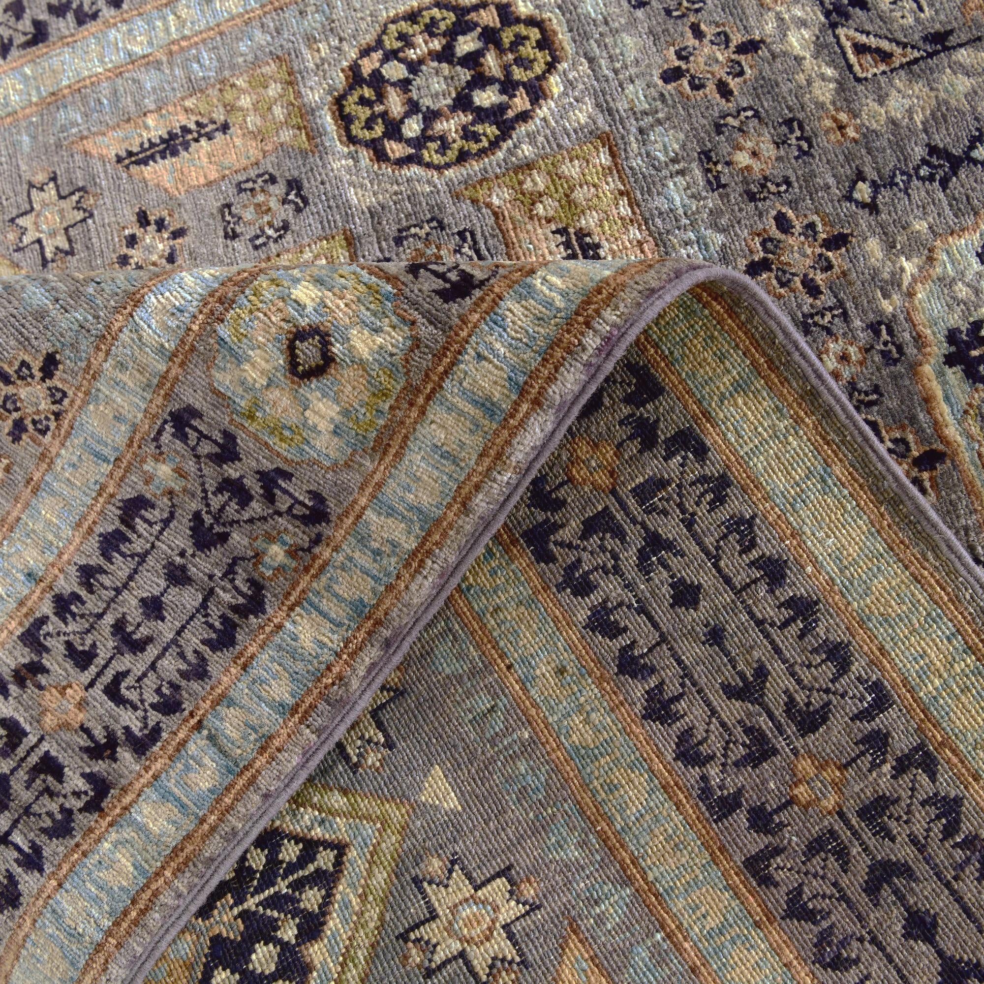 3' 5 x 4' 11 Hand Knotted Mamluk Ziegler Rug