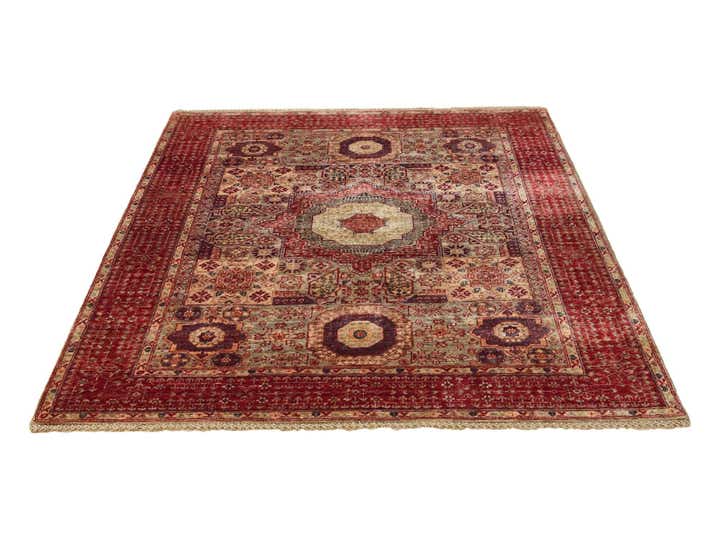 5' x 6' 8 Hand Knotted Mamluk Ziegler Rug