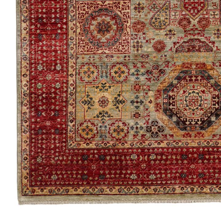 6' 8 x 9' 7 Hand Knotted Mamluk Ziegler Rug