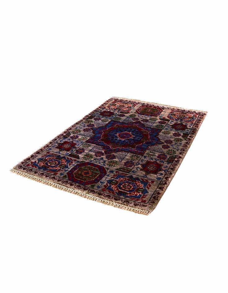 Detail image of 2' x 3' Hand Knotted Mamluk Ziegler Rug
