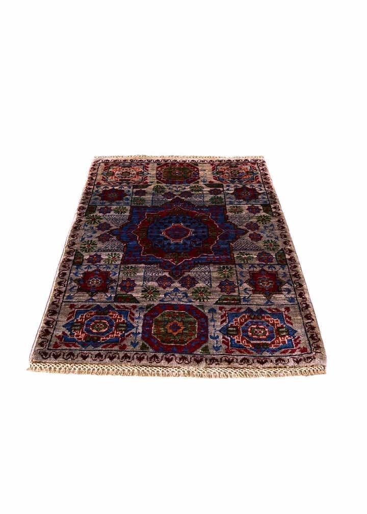 2' x 3' Hand Knotted Mamluk Ziegler Rug