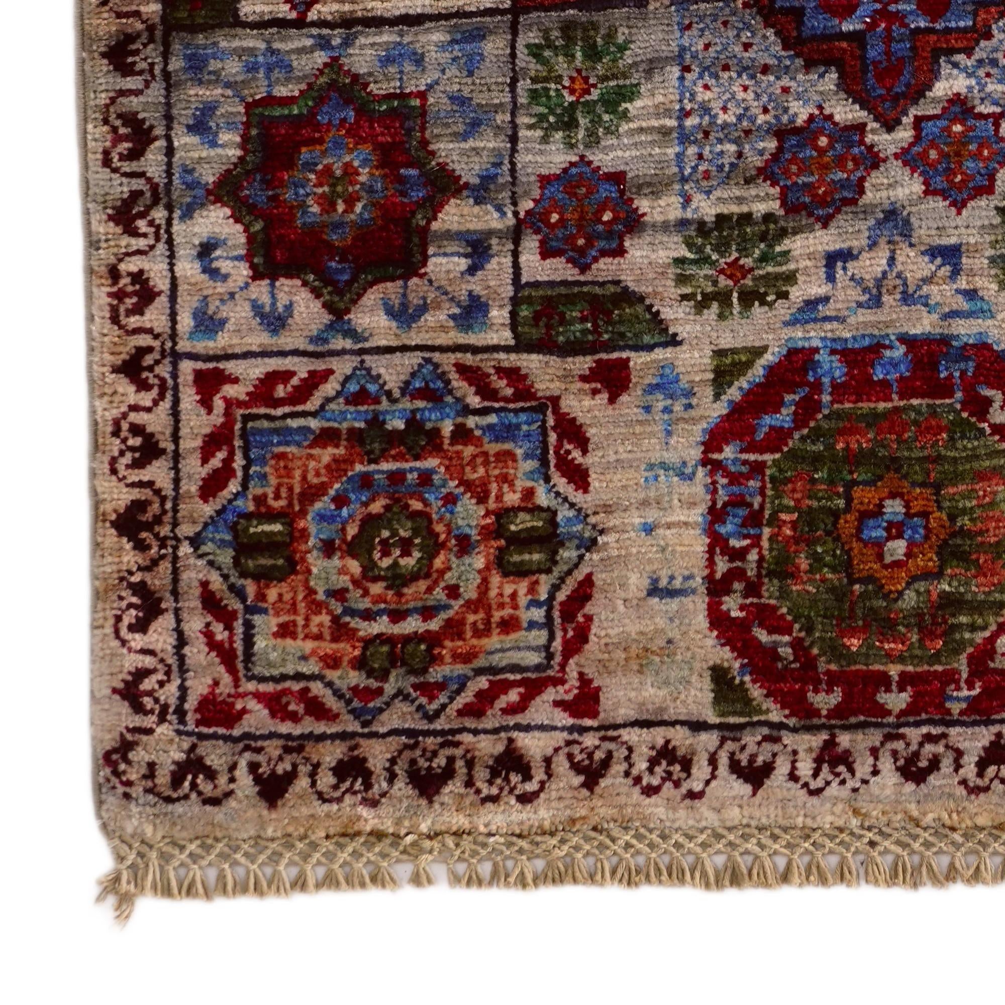 2' x 3' Hand Knotted Mamluk Ziegler Rug