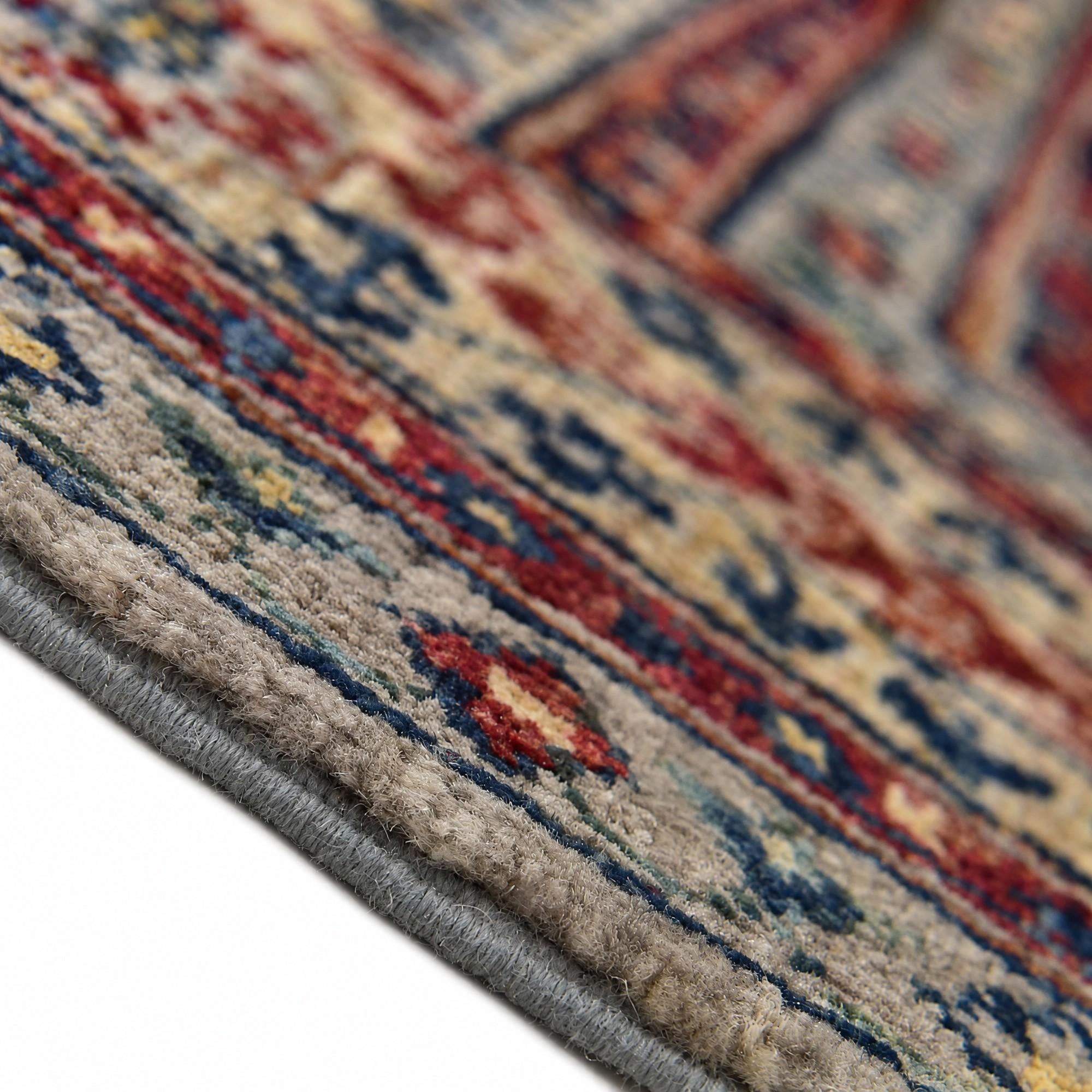 175cm x 250cm Hand Knotted Mamluk Ziegler Rug