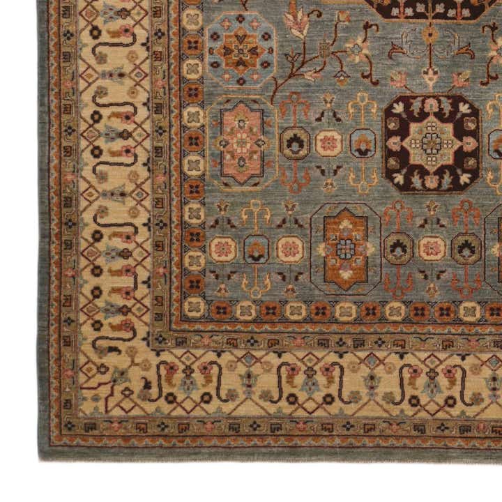 6' 5 x 10' Hand Knotted Mamluk Ziegler Rug