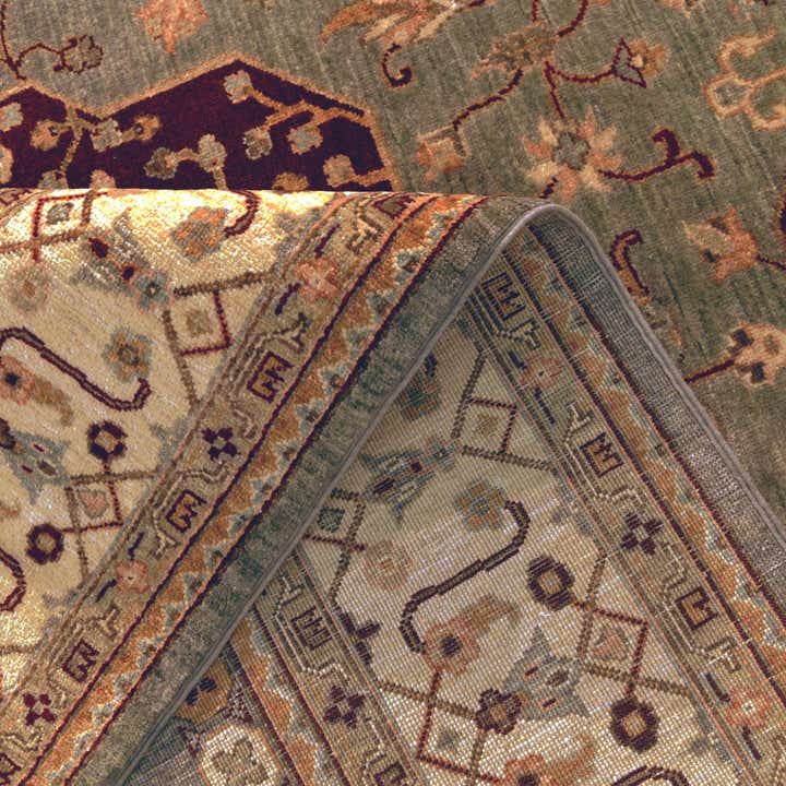 6' 5 x 10' Hand Knotted Mamluk Ziegler Rug