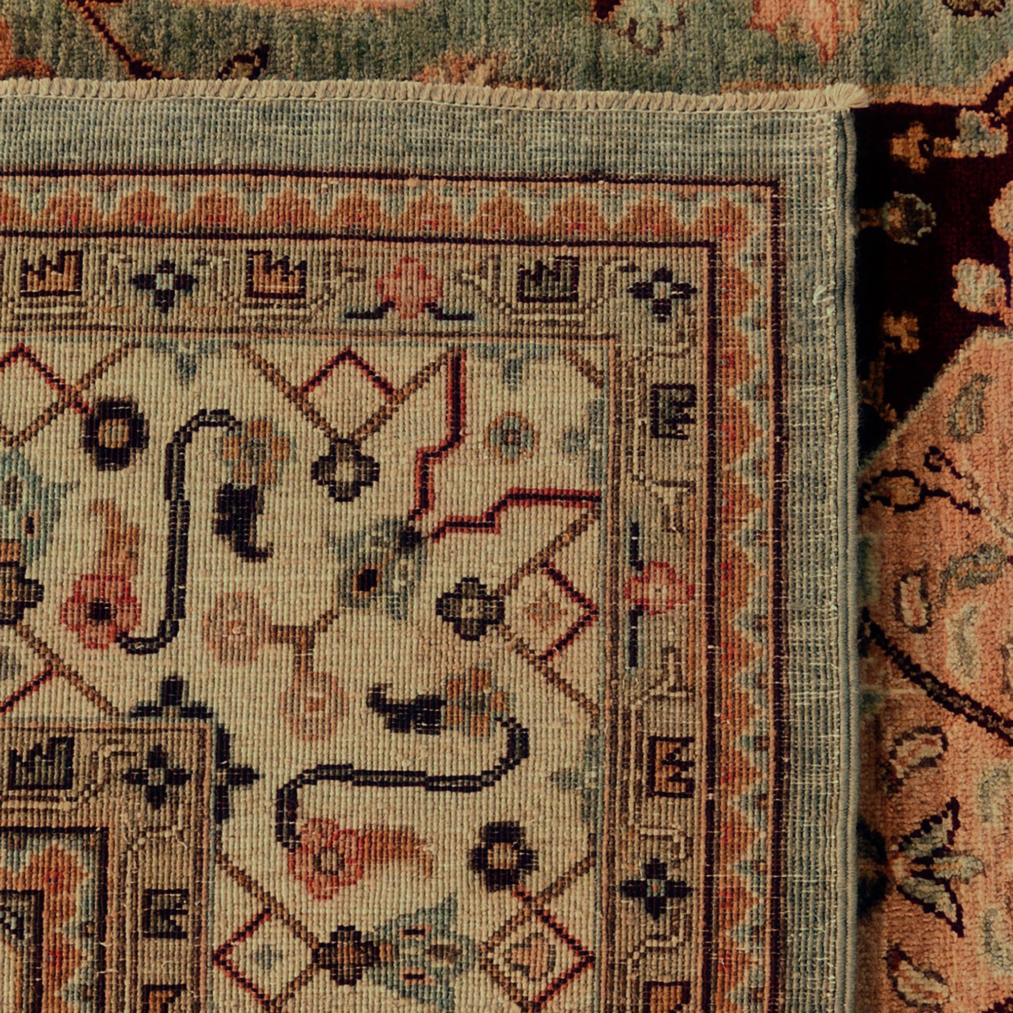 195cm x 305cm Hand Knotted Mamluk Ziegler Rug