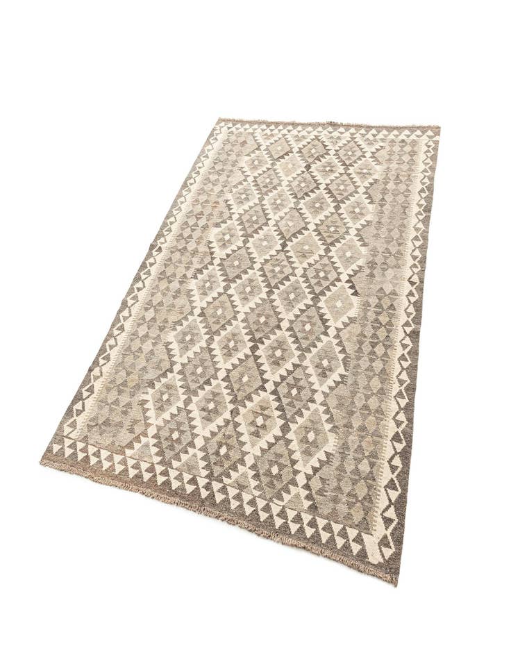 Detail image of 5' 10 x 7' 9  Hand Knotted Marok Kilim Rug