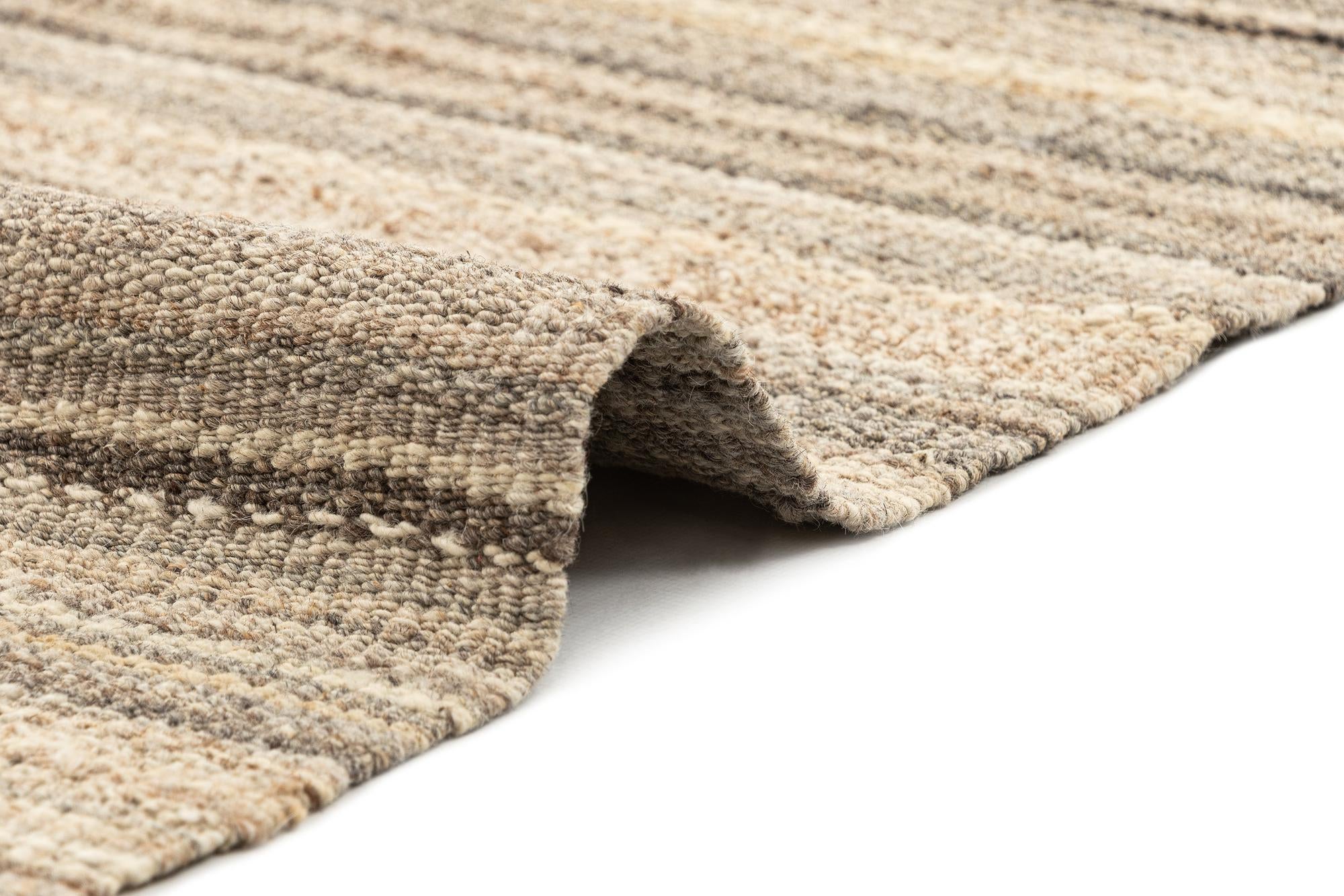 8' x 9' 11 Hand Knotted Marok Kilim Rug
