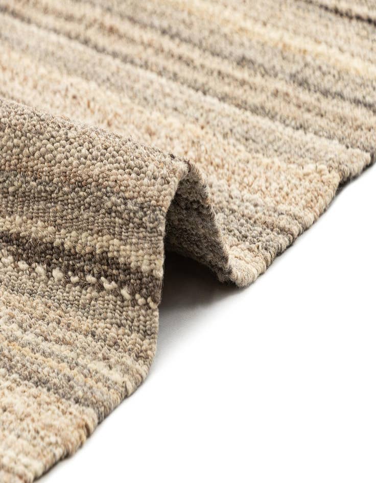 Detail image of 8' x 9' 11 Hand Knotted Marok Kilim Rug